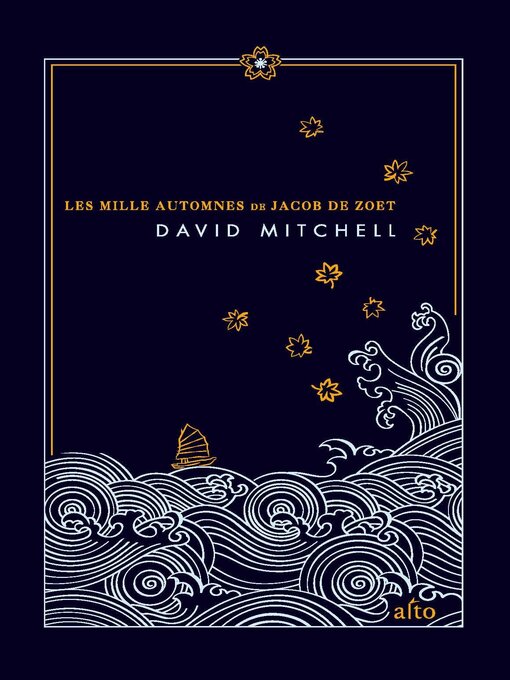 Title details for Les mille automnes de Jacob de Zoet by David Mitchell - Available